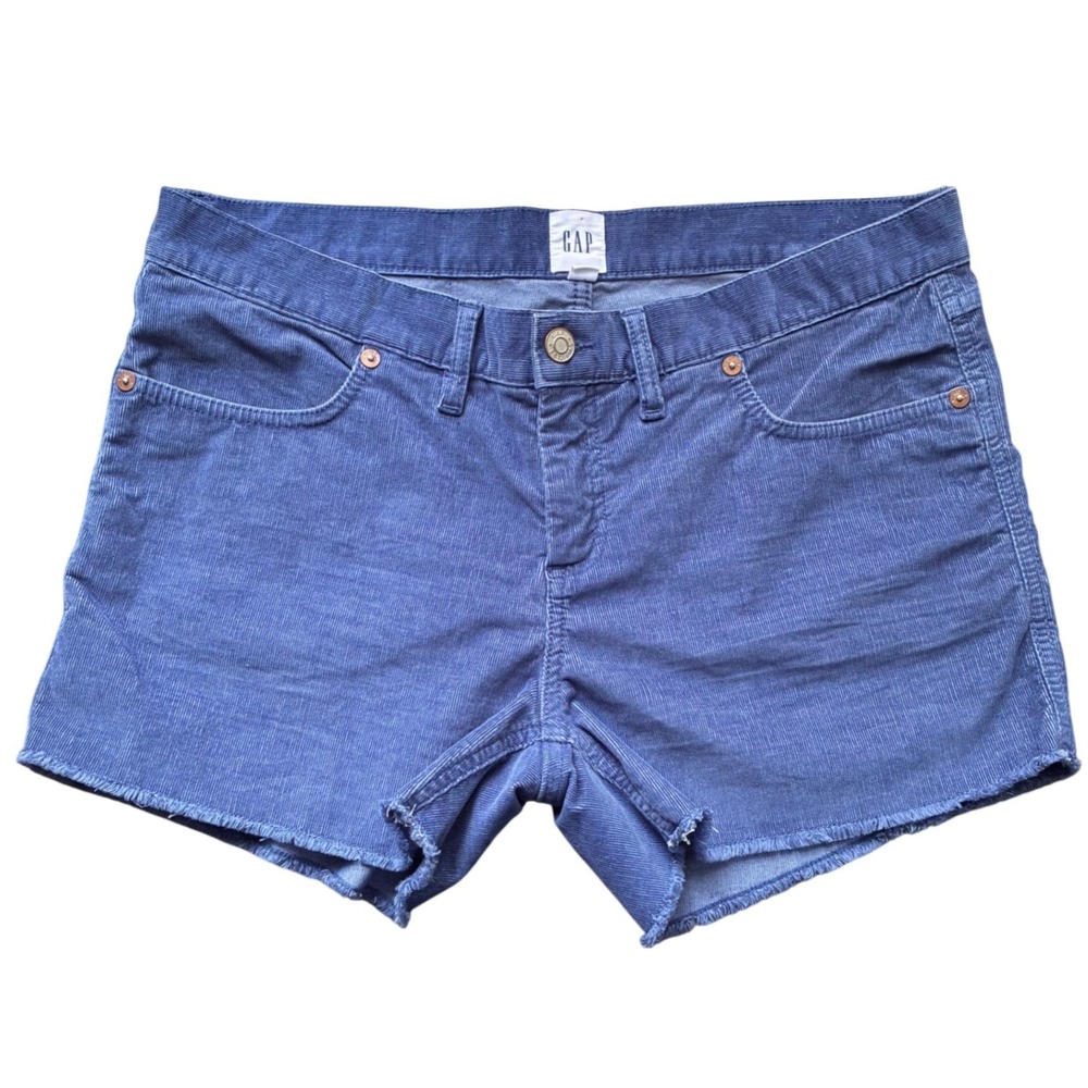 GAP Super Soft 3.5" Corduroy‎ Cut Off Shorts Size 10 90s Vintage Style